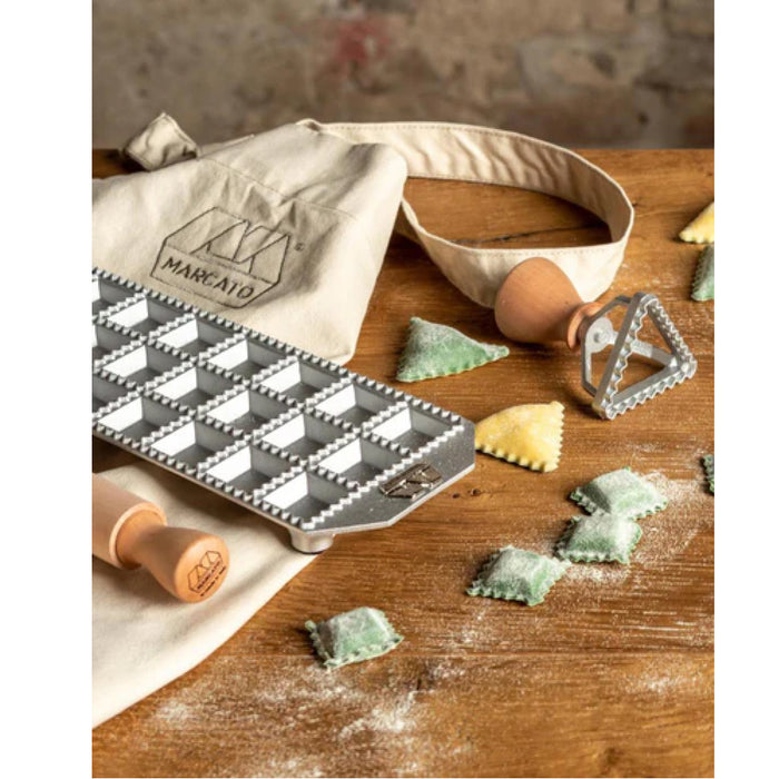 Marcato Ravioli Like a Pro - Premium Orange Set - BP-RAV-RET