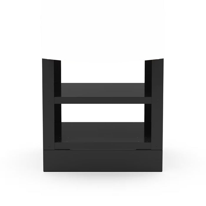 Alfa Quick 2 Pizze Black Oven Base - BPQ2PNER