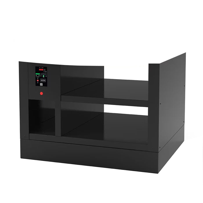 Alfa Quick 6 Pizze Black Oven Base - BPQ6PLNERR