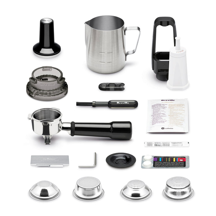 Breville BES880BTR The Barista Touch Espresso Machine - Black Truffle