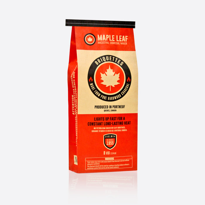 Maple Leaf 8 Kg Hardwood Charcoal Briquettes