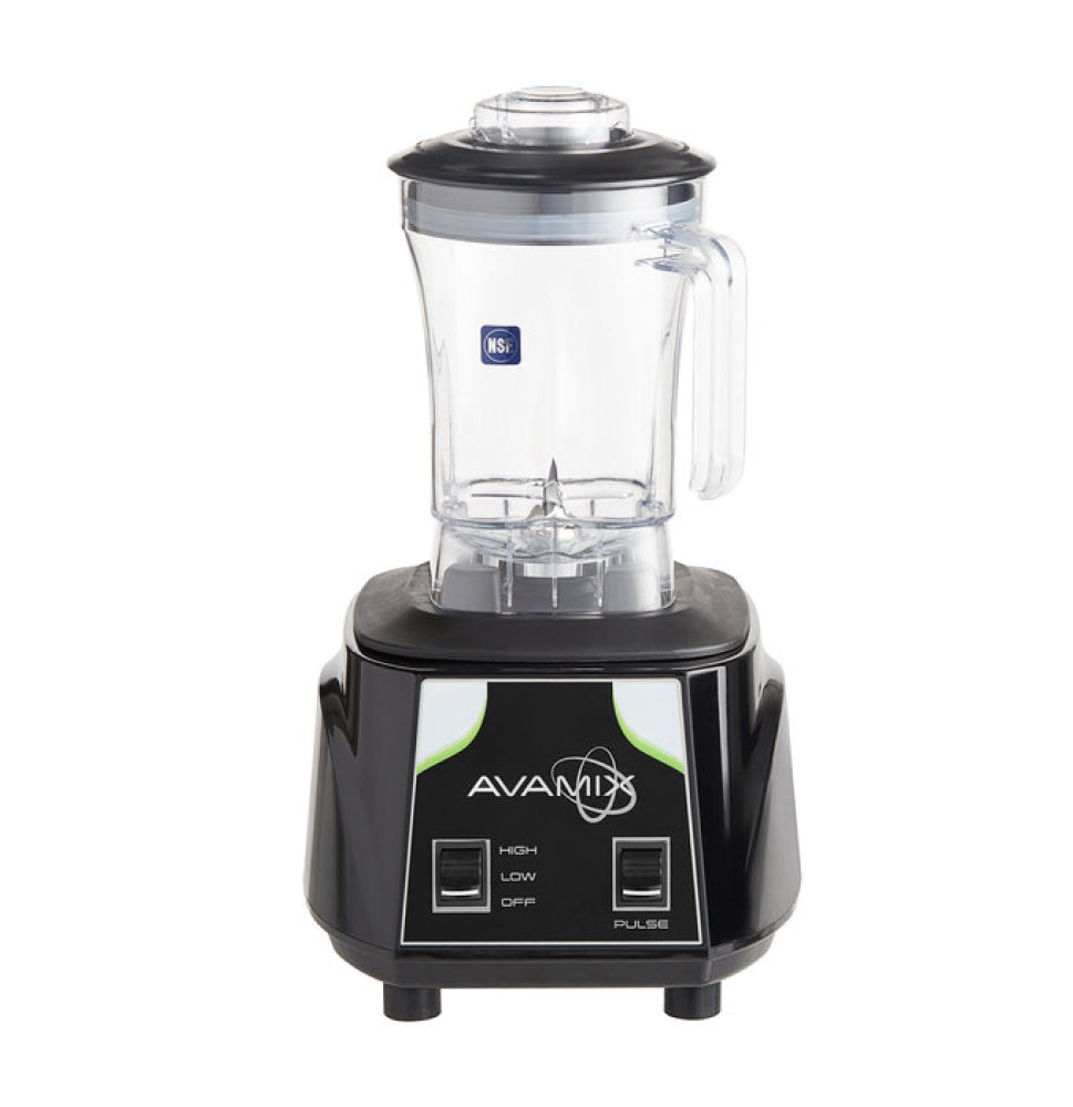 AvaMix 3 3/4 hp 1 Gallon Stainless Steel Heavy Duty Commercial Food Blender  with Variable Speed Controls - 120V