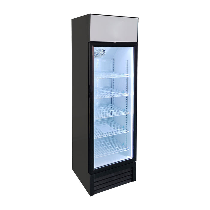 EFI C1-235GD-L 21" Glass Door Refrigerated Merchandiser - 235 L