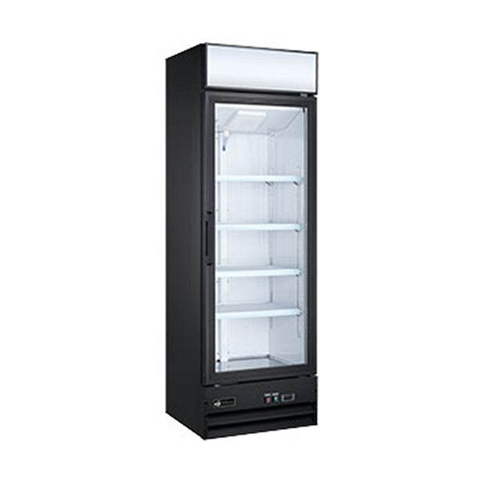 EFI C1-25GDVCX 25" X-Line Glass 1-Door Refrigerated Merchandiser - 14 Cu. Ft.