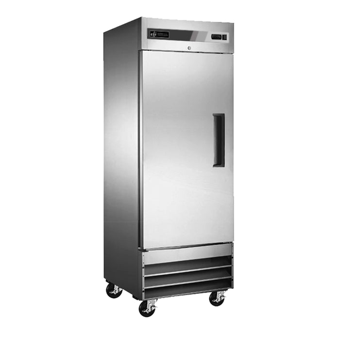 EFI C1-27VCX 27" X-Line Bottom Mount Solid Single Door Reach-In Refrigerator - 23 Cu. Ft.