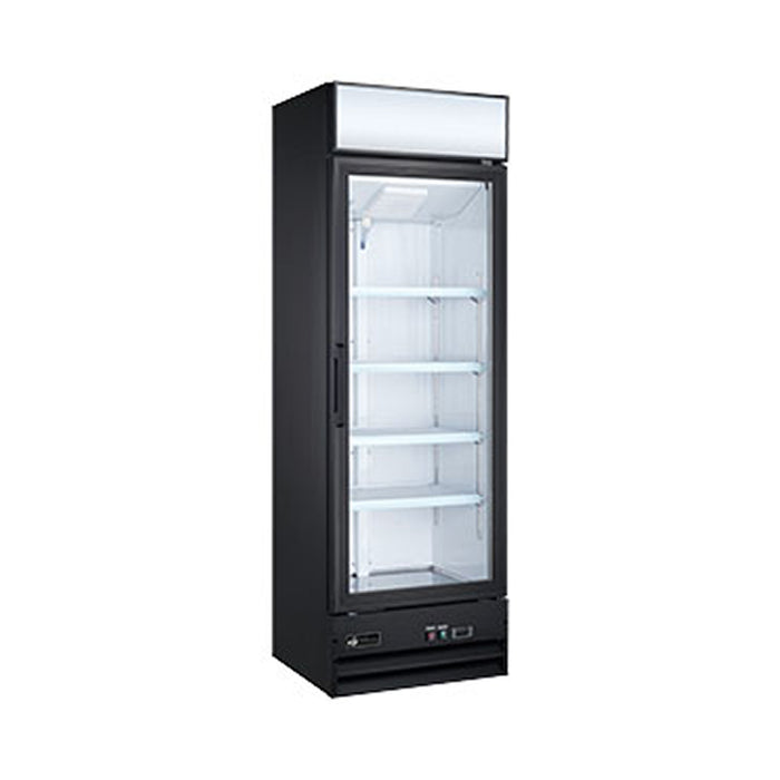 EFI C1-28GDVCX 28" X-Line Glass 1-Door Refrigerated Merchandiser - 13 Cu. Ft.