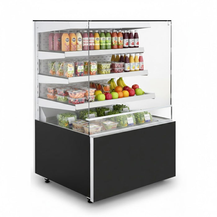 Igloo 36" Black High Profile Open Display Merchandiser - C2URHOMP3