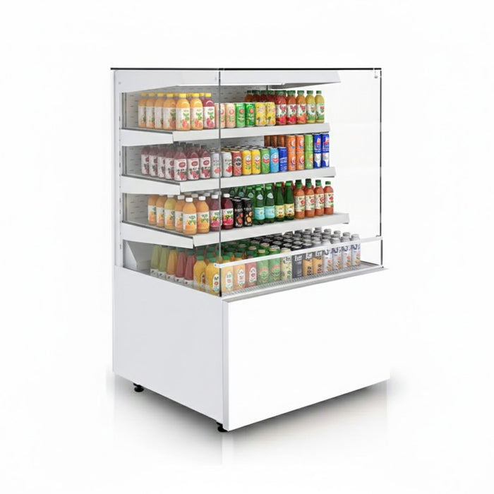 Igloo 36" White High Profile Open Display Merchandiser - C2URHOMP3