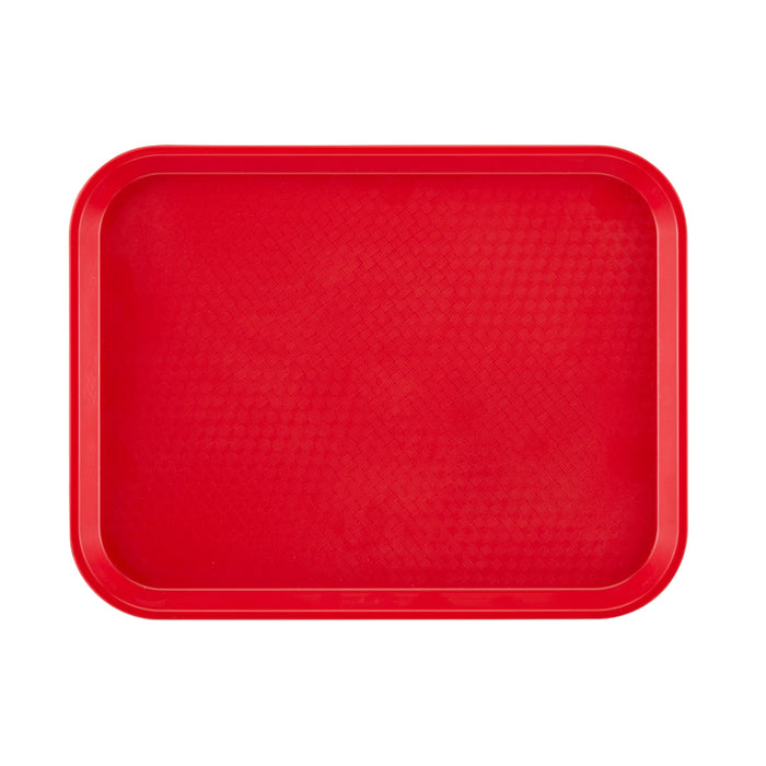 Cambro 1014FF163 10" x 14" Fast Food Tray - Red