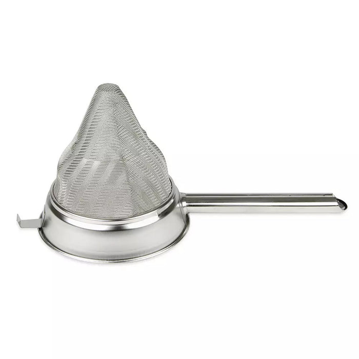 Winco CCB-10 10" Stainless Steel Bouillon Strainer With Extra Fine Mesh