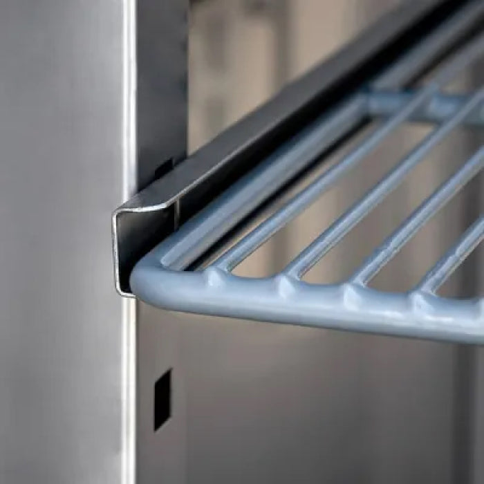 EconoCold 29" Solid Single Door Stainless Steel Reach-In Refrigerator - CFD-1RR-HC
