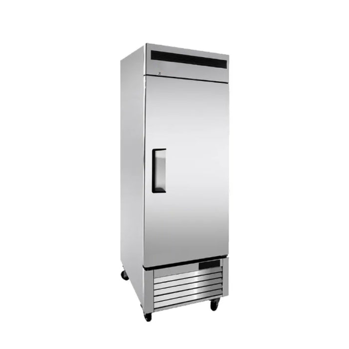 EconoCold 29" Solid Single Door Stainless Steel Reach-In Refrigerator - CFD-1RR-HC