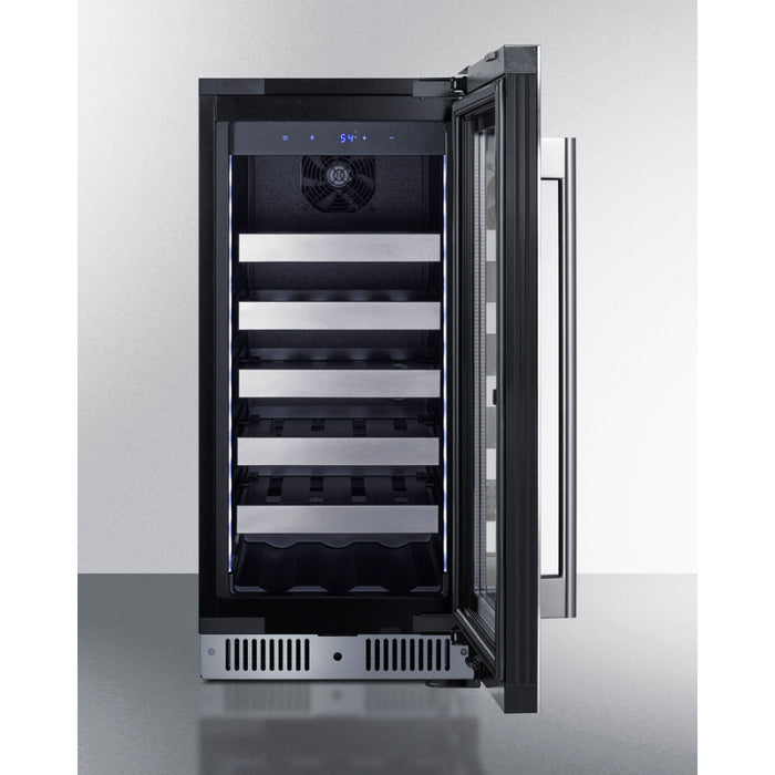 Summit CL155WC1 15" Single Zone Wine Cooler - 23 Bottles