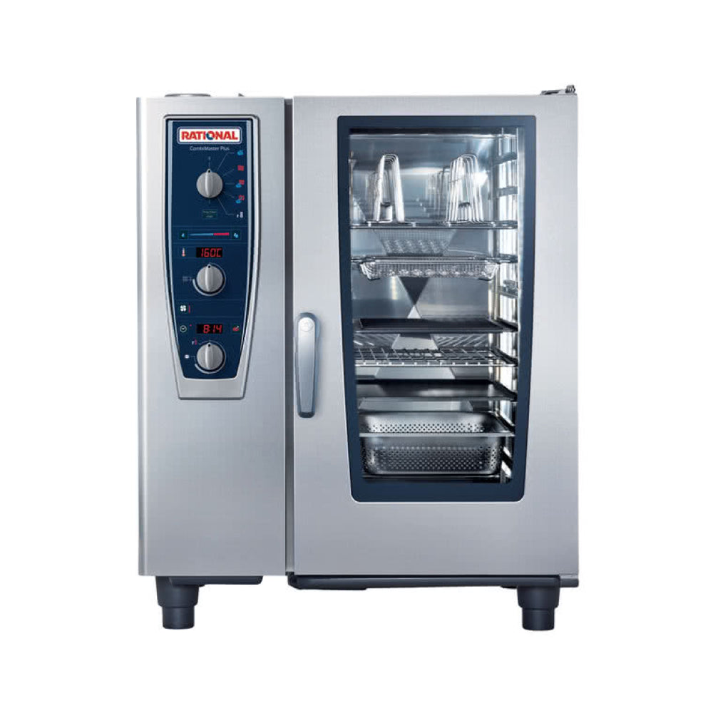 Rational Double Deck 6 Pan Half-Size Electric Combi Oven with