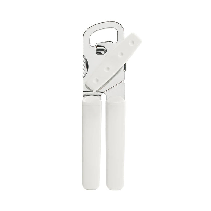 Winco CO-530 7" White Hand Held Can Opener