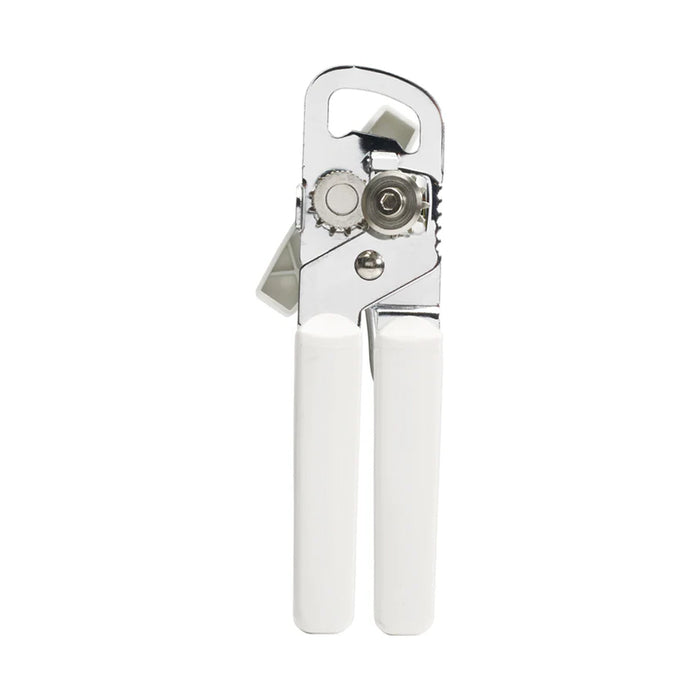 Winco CO-530 7" White Hand Held Can Opener