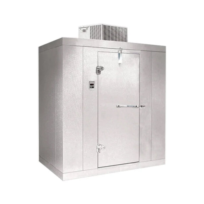 Nella 8' x 8' x 8' Walk-In Freezer with Floor & Top Mounted Mono-Block Compressor