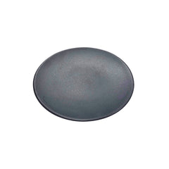 Nella 6.3" Black Round Porcelain Plate - 24/Case - CP10106 BLACK
