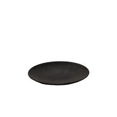 Nella 6.4" Matte Black Porcelain Plate - CP10106 BK