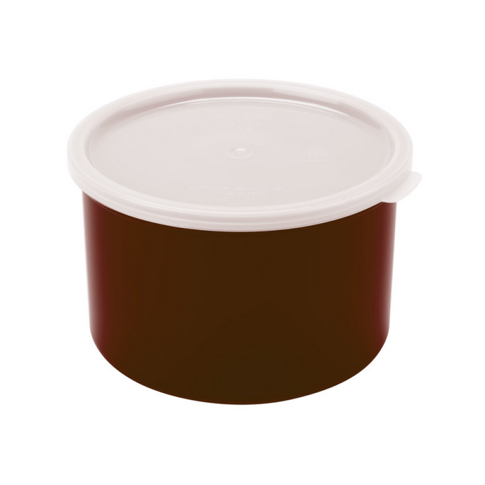 Cambro 1.5 Qt Round Polypropylene Crock with Lid