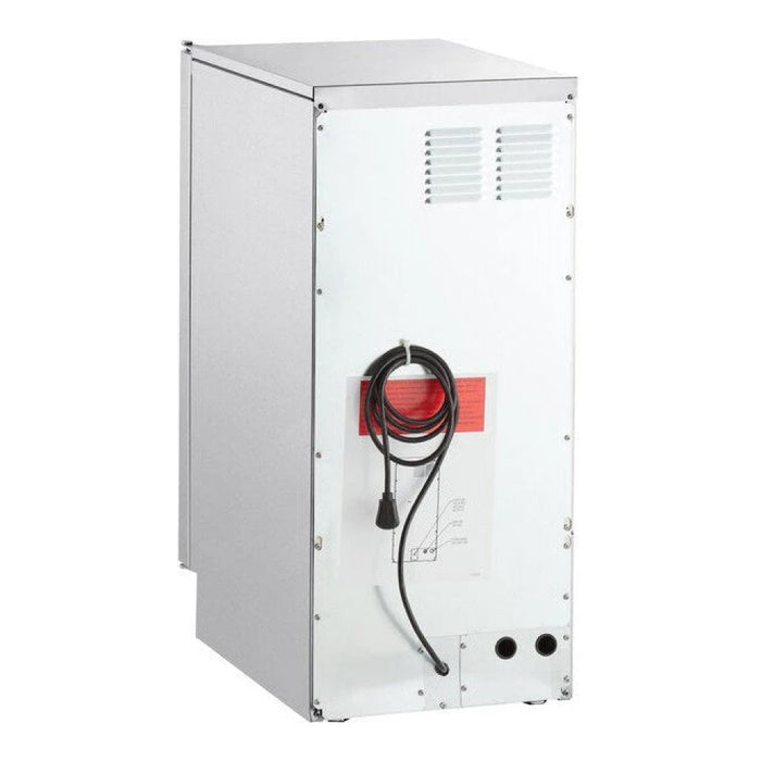 Scotsman CU50PAX-1 15" Prodigy Air Cooled Undercounter Gourmet Cube Ice Machine with Pump Drain - 65 Lbs.