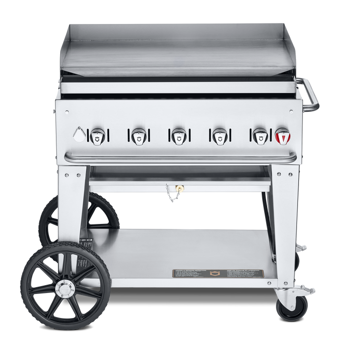 Crown Verity CV-MG-36 36" Mobile Griddle - Liquid Propane