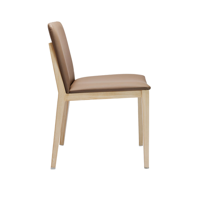 Nella Camila Taupe Metal Chair