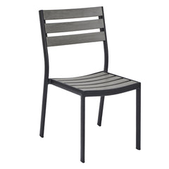 Nella Catalina Grey Aluminum Outdoor Chair
