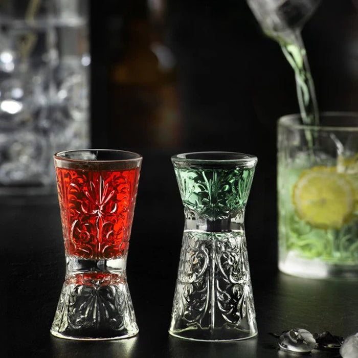 RCR Cristalleria Italiana 1 - 2 Oz. Tattoo Clessidra Tumbler - 6/Case - RT26983