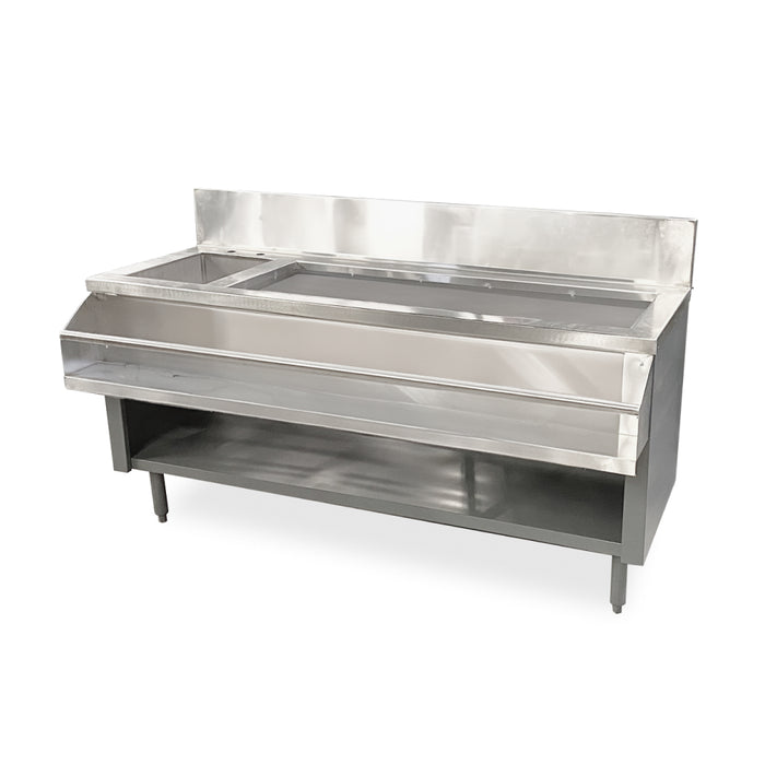 Nella 60" Cocktail Sink with Bar Rail - 60COCKTAIL