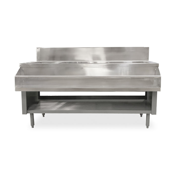 Nella 60" Cocktail Sink with Bar Rail - 60COCKTAIL