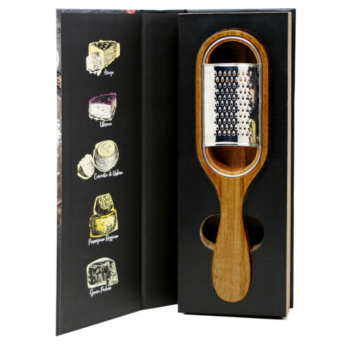 Danesco 3250557AC 11" Acacia Cheese Grater