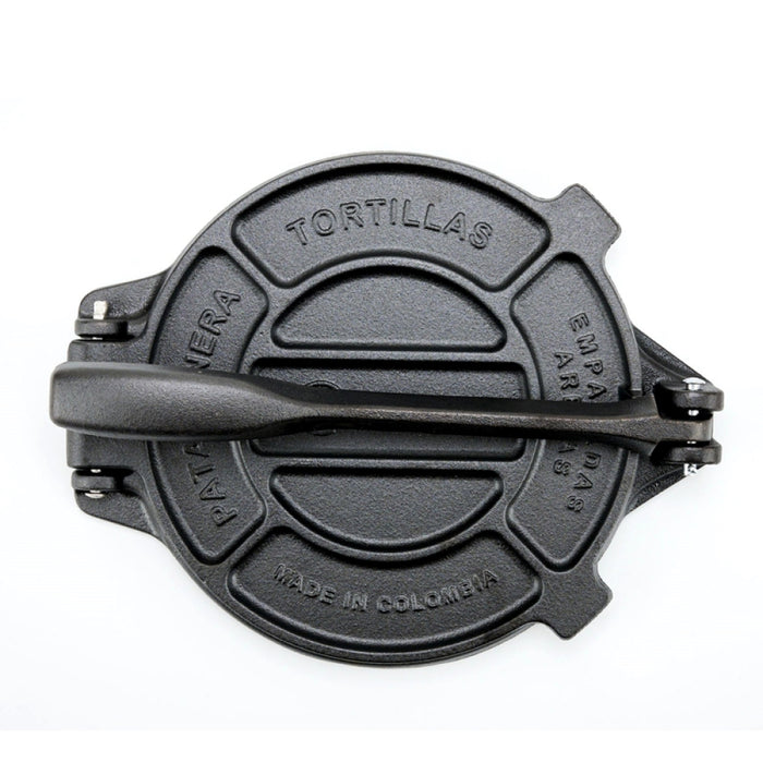 Danesco 6236997BK 8" Black Cast Iron Tortilla Press