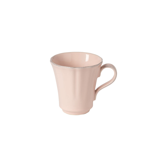 Costa Nova 13.50 Oz. Rosa Pink Round Stoneware Coffee Mug - 6/Case - DAC141-ROS