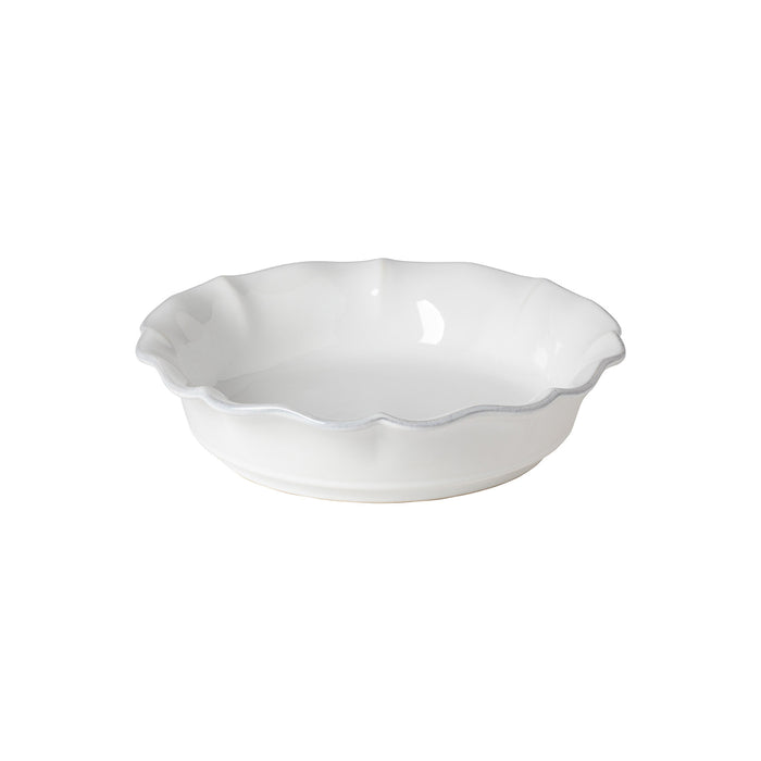 Costa Nova 9" Rosa White Round Stoneware Pasta Bowl - 6/Case - DAP231-WHI