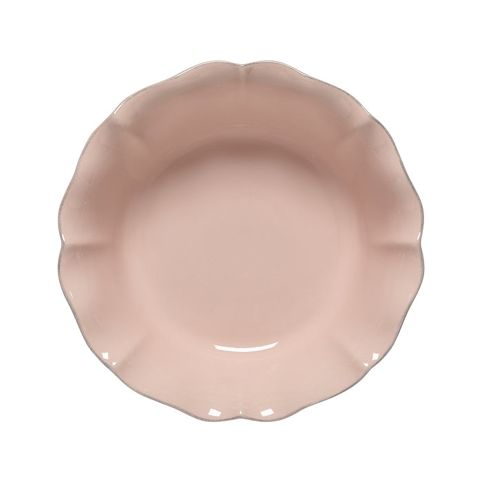 Costa Nova 11.8" Rosa Pink Round Stoneware Serving Bowl - DAS301-ROS