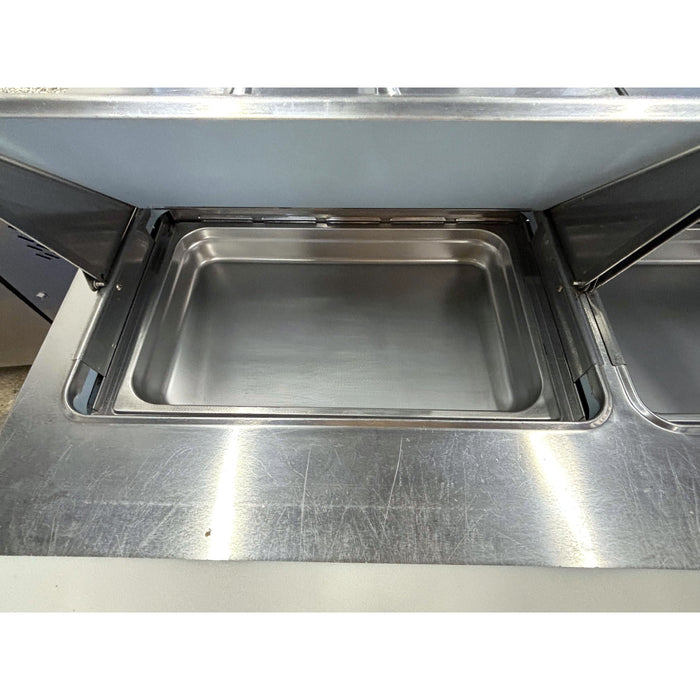 (DEMO) Delfield 4472N-12 72" 3-Door Refrigerated Salad/Sandwich Prep Table