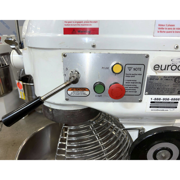 (DEMO) Eurodib M40A 220 ETL 40 Qt. Planetary Mixer