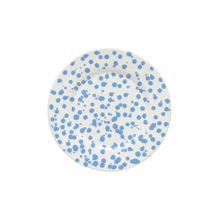Costa Nova 8.75" Rafaela Cornflower Blue Round Stoneware Salad/Dessert Plate - DEP221-CBL