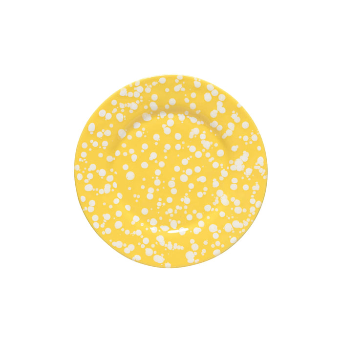 Costa Nova 8.75" Rafaela Chamomile Round Stoneware Salad/Dessert Plate - 6/Case - DEP221-CHA