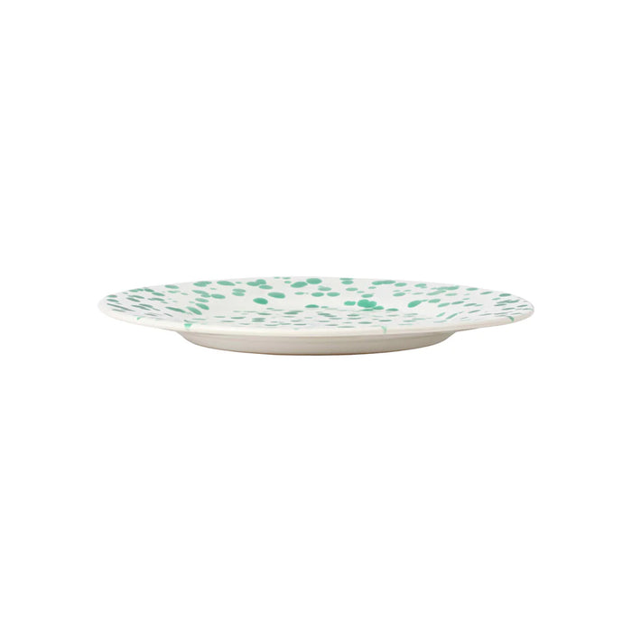 Costa Nova 8.75" Rafaela Sage Green Round Stoneware Salad/Dessert Plate - DEP221-SAG