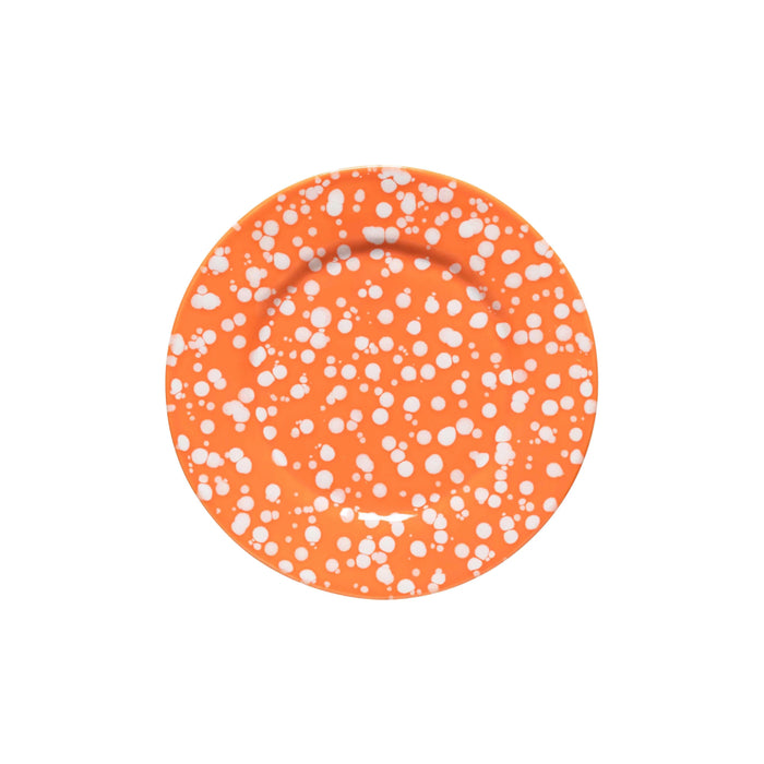 Costa Nova 8.75" Rafaela Tangerine Round Stoneware Salad/Dessert Plate - DEP221-TAN