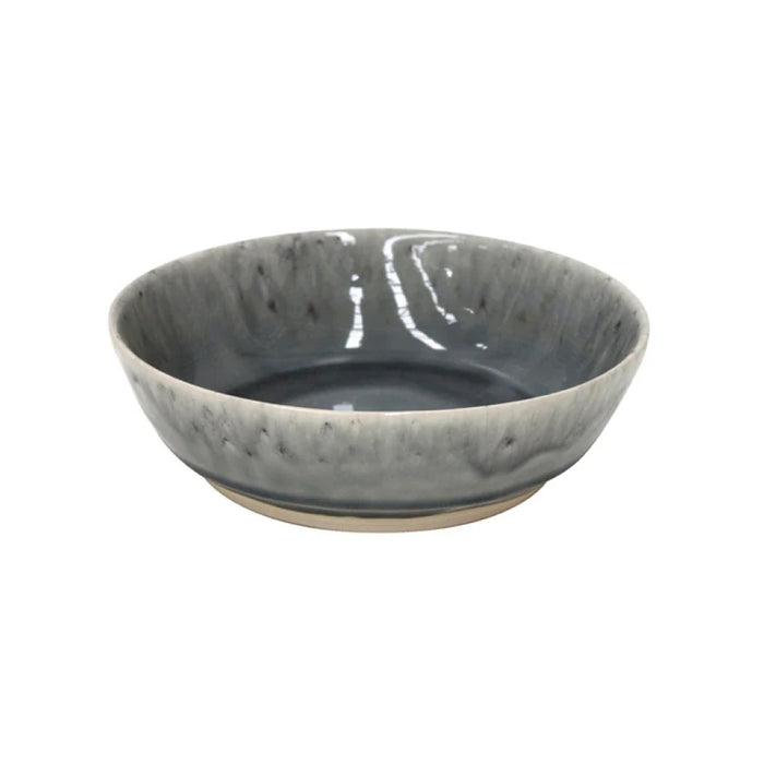 Costa Nova 27 Oz. Madeira Grey Round Stoneware Pasta Bowl - 6/Case - DES192-GRY
