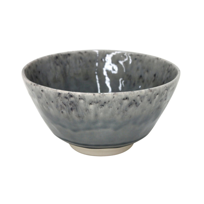 Costa Nova 9.5" Madeira Grey Round Stoneware Serving Bowl - DES241-GRY