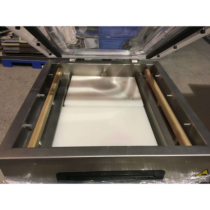 Eurodib DIABLO20D Vacuum Packaging Machine with 2 20" Seal Bar and 24m³h Vacuum Pump