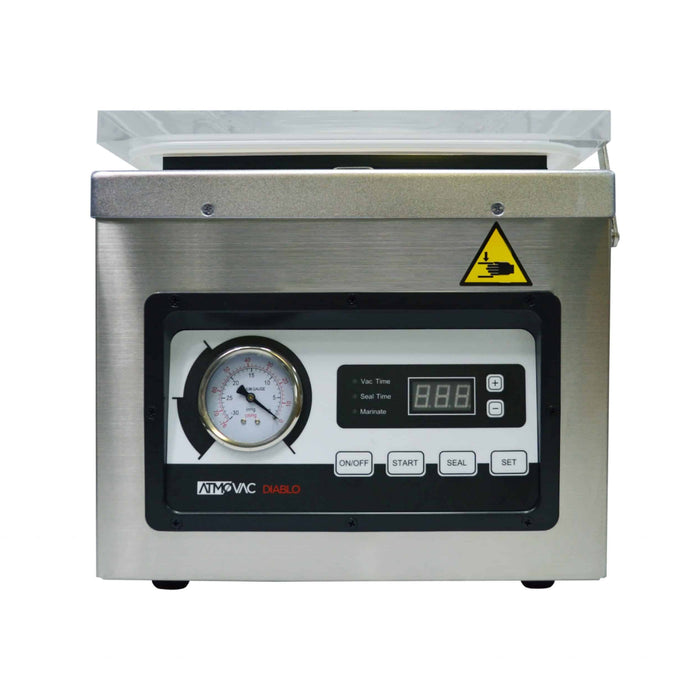 Eurodib Diablo 17D Chamber Vacuum Sealer with 17" Seal Bar and 24m³h Vacuum Pump