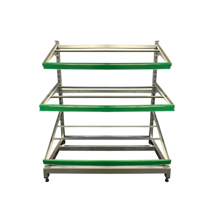 Nella 49.50" 3-Tier Fruit & Veggie Display Stand with Crates - PRS4610STD