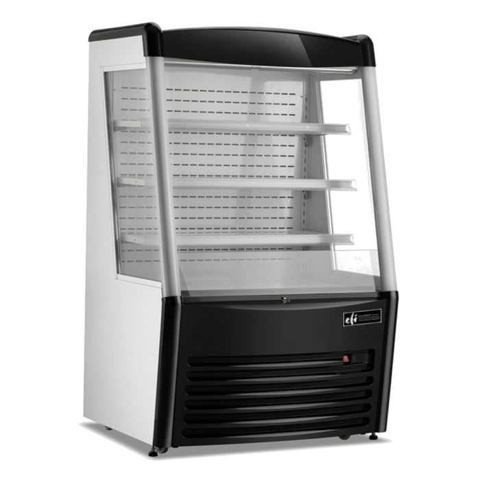 EFI CGOM-3659 36" Curved Refrigerated Open Air Merchandiser - 11.3 Cu. Ft.