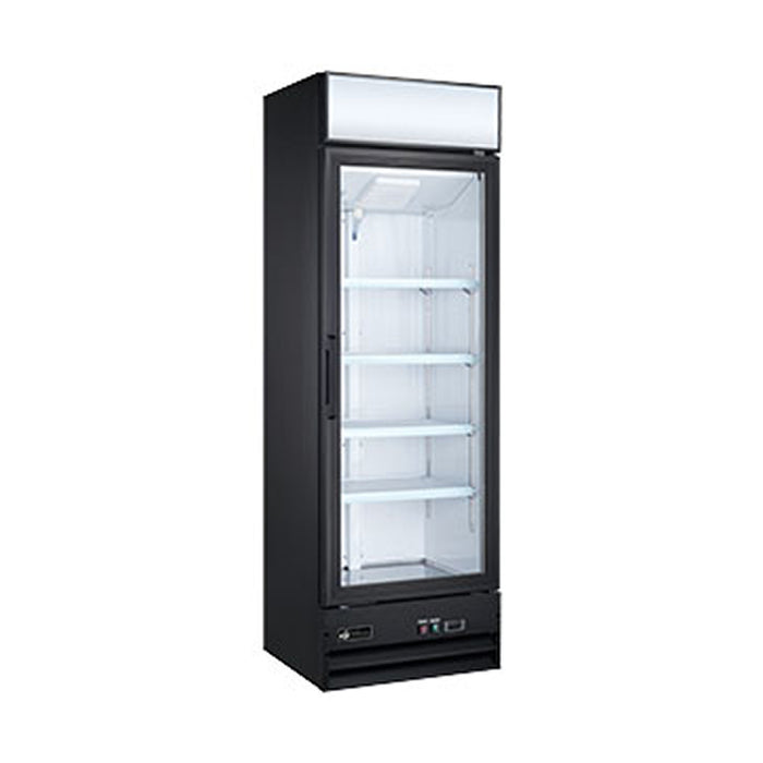EFI F1-31GDVCX 31" X-Line Glass 1-Door Merchandiser Freezer - 23 Cu. Ft.