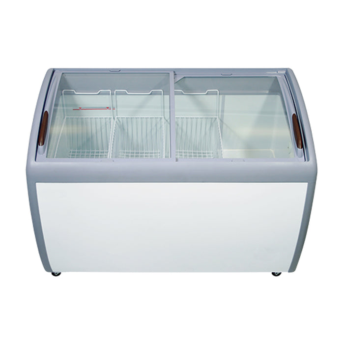 EFI FCCG-50 50" Chest Freezer with Curved Glass Top - 12.7 Cu. Ft.
